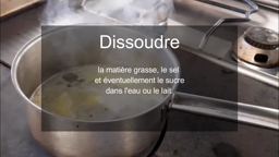 La pâte à choux - Tutoriel