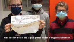 Les éco-conseillers de l'Océan du Collège Beaumanoir 