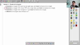 Tracer des hauteurs dans un triangle