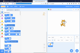 Pour ouvrir les fichiers scratch