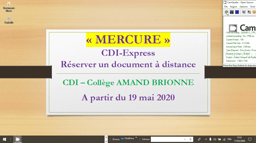 Tutoriel pour réserver un document du CDI à distance 