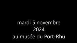 Ateliers au musée du Port-Rhu