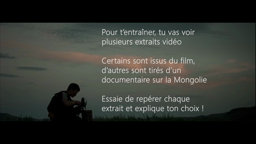 Distinguer film documentaire et film de fiction Chien Jaune de Mongolie