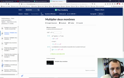 Aide exercice Khanacademy développement
