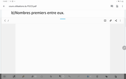 chapitre5 Arithmétique (2) nombres premiers entre eux