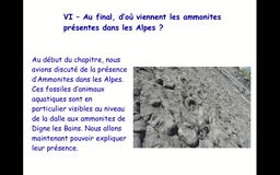Chapitre 3 : Les mouvements tectoniques sur Terre - Séance finale
