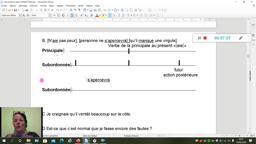 concordance des temps!