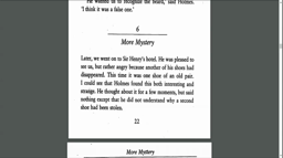 The brown shoe chapter 6 The Hound of the Baskervilles 