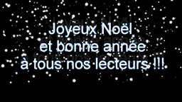 L'équipe du club journal souhaite bonne année à ses lecteurs