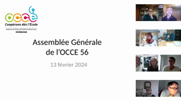 AG OCCE 13 février 2023