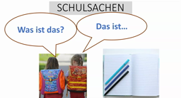 was ist das ? - Schulsachen