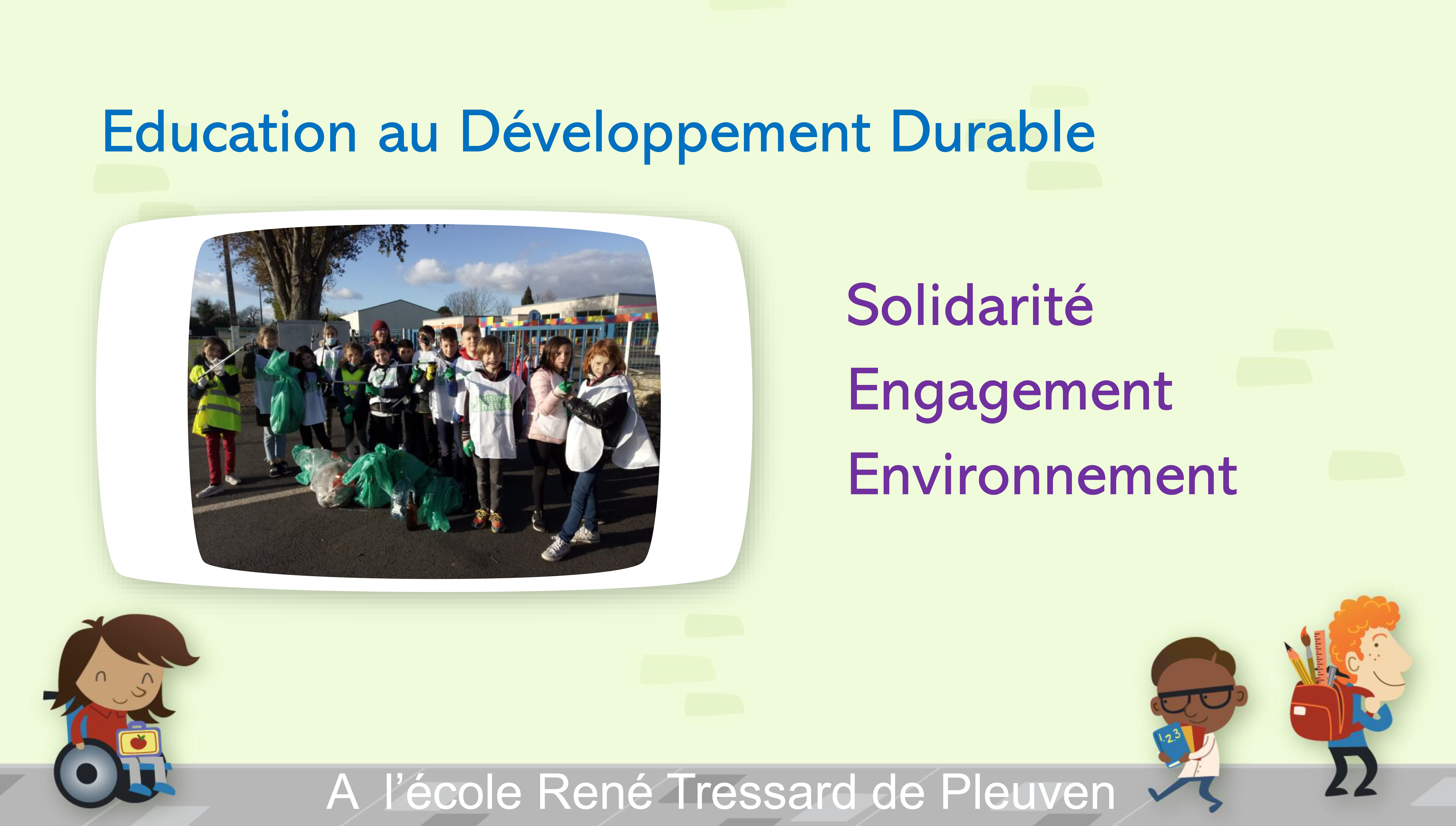 EDD à l'école René Tressard