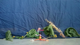 Stop motion danse  groupe rouge
