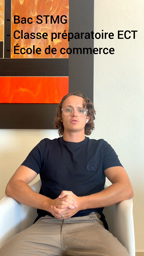 Pierre, acheteur pour une grande entreprise, présente son parcours depuis son bac STMG.