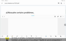 chapitre5 Arithmétique (2) problèmes avec PGCD