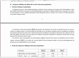 Exceptions à l'équilibre de Hardy-Weinberg
