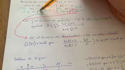 tableau de signes d'un quotient
