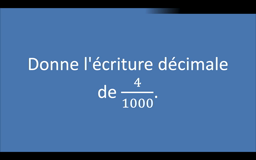6008 - Écriture décimale