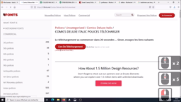 Telecharger une police et ecrire son prenom