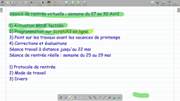 Travail à réaliser 5e