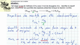 Comment identifier le réactif limitant