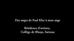 "Vent d'anges", représentation des 4A du Collège de Rhuys 