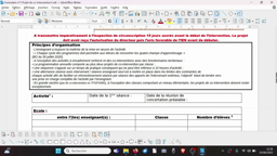 Formulaire N1 de co-intervention