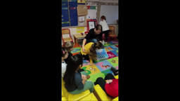 Une matinée en classe de PS-MS à Saint Jacut du Mené