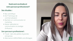 Groupe 2 : Malory SIMON - Lycée Kerneuzec / Itw Ameline CRESPEL, Chargée de communication Groupama