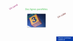 Présentation du projet M@ths en-vie et d'une séance en géométrie