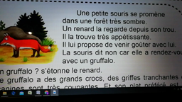 le gruffalo début lecture 