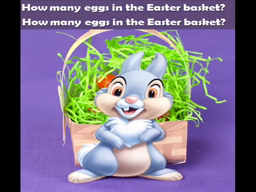 How many egges in the easter basket ?