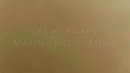 vidéo de présentation