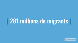 Les migrants dans l’art 