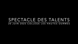 Talents HO 2025