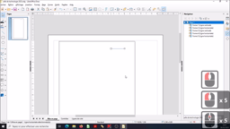Dessiner une porte (libre office draw)