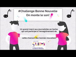 #ChallengeBonneNouvelle, la chanson
