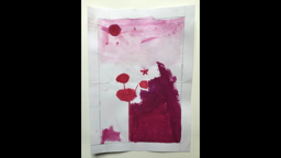 Toute ma feuille est rouge