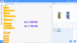 Scratch : les messages partie 01
