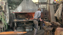 Forge d'un clou 2