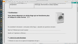 Capsule étude de la thermistance CTN 220