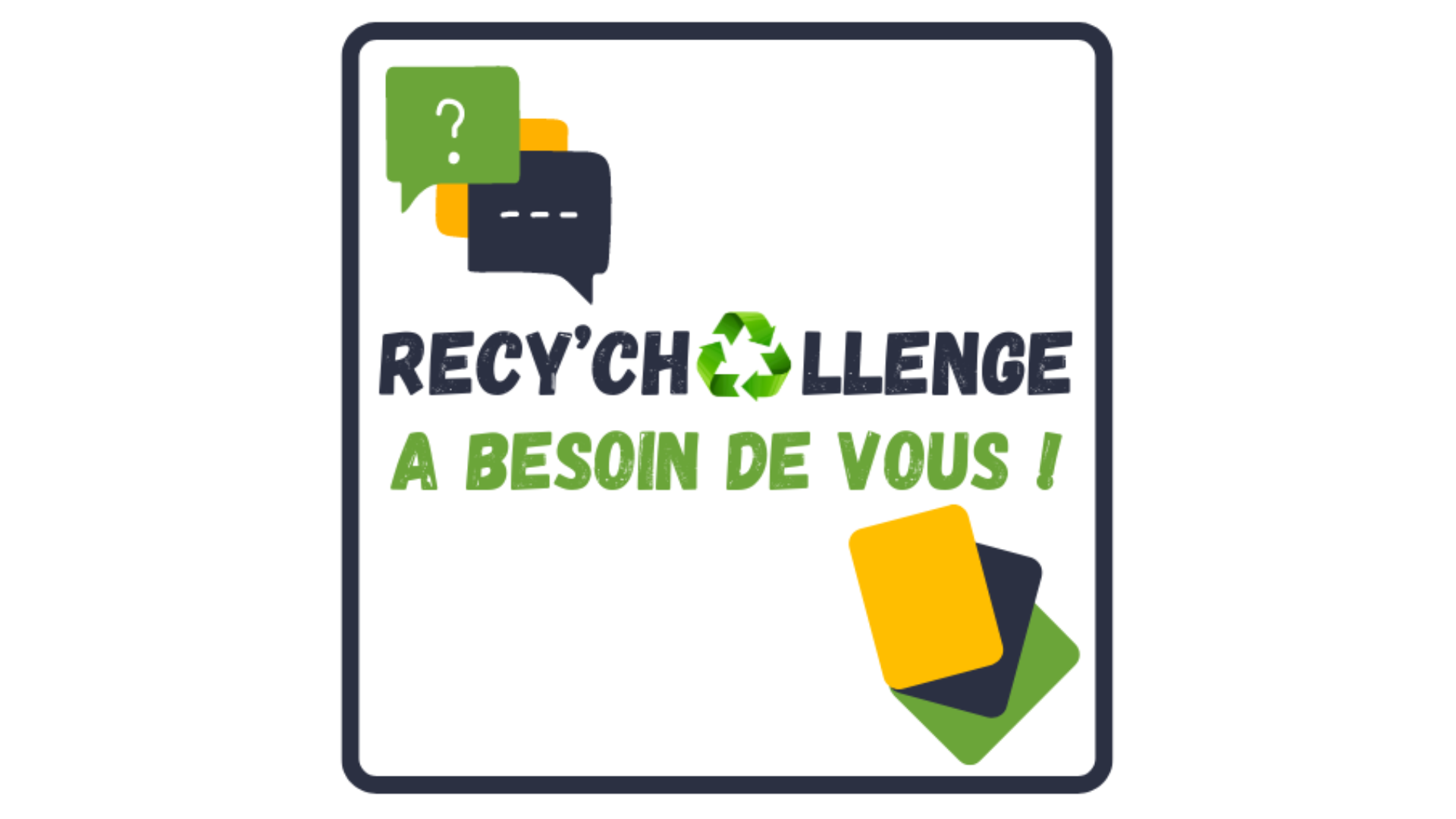 Recy'Challenge - collecte de dons
