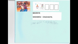 Film des phrases avec les mots de l'école