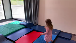 locomotion îlot 3 tapis sur balles