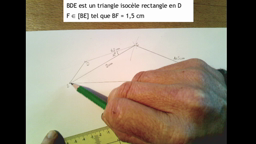 5ème - Construction d'un lama à partir de triangles - étape 3
