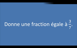 6044 - Fractions égales et fraction d'un nombre