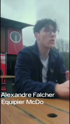 Lycée Sainte-Thérèse -Equipe Gurvan Hofsate-  INTERVIEW MCDO