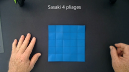 Sasaki 4 pliages