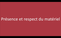 Consignes de début d'année 4ème