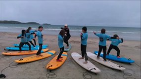 troisième séance de surf 2022